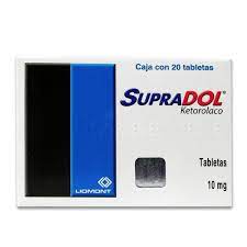 SUPRADOL 10 MG TAB 20, Toradol